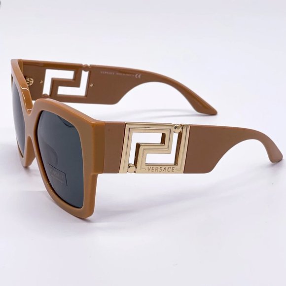 Sale! New Versace Light Brown Sunglasses - Picture 5 of 7